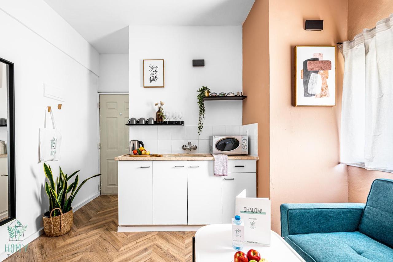 Stylish Studio Apartments On Dizengoff By Homy Tel Aviv Dış mekan fotoğraf